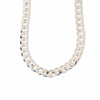 Unchained Dream Necklace - Liquid Metallic Pearl White
