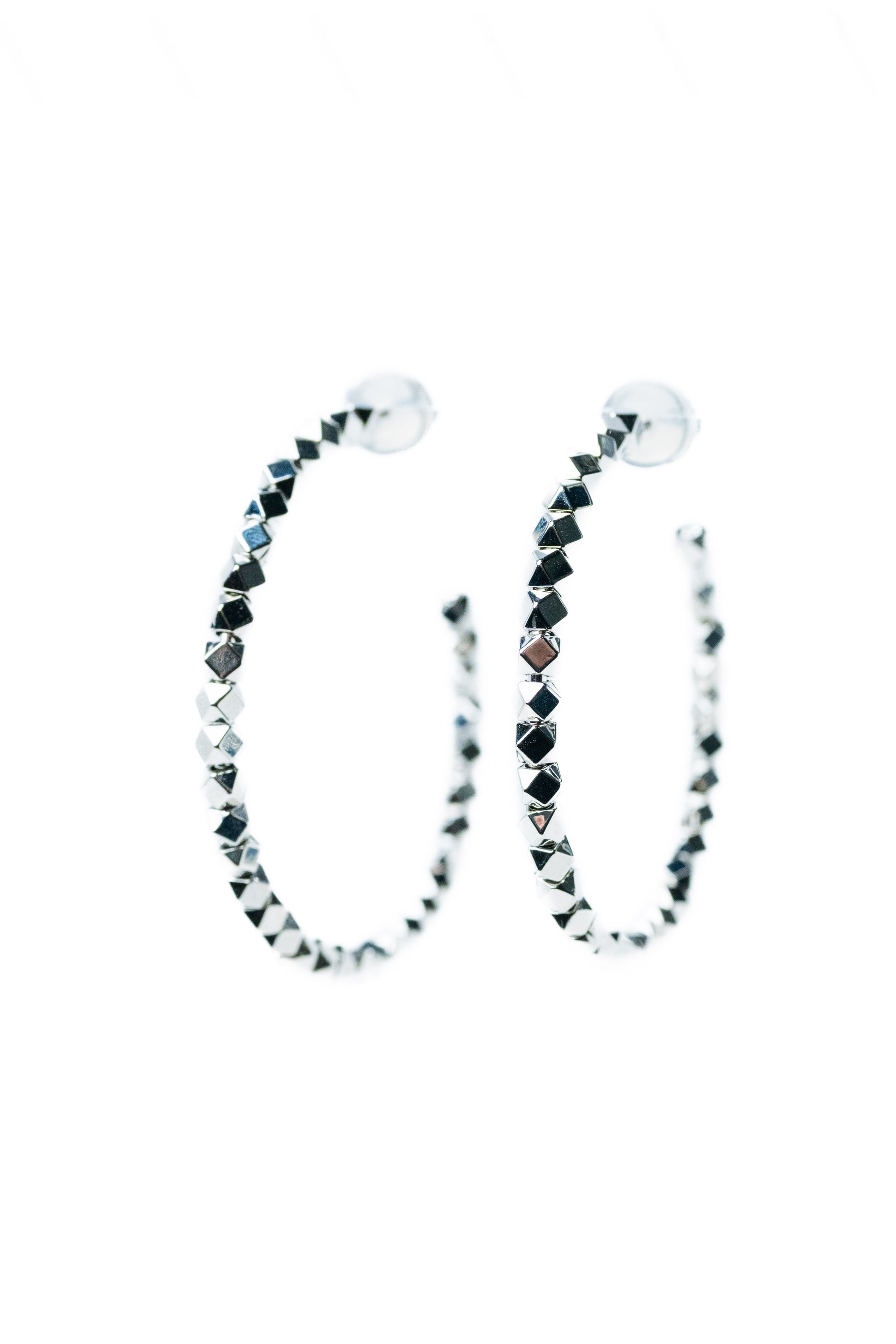 Beautiful Girl Earrings - Silver