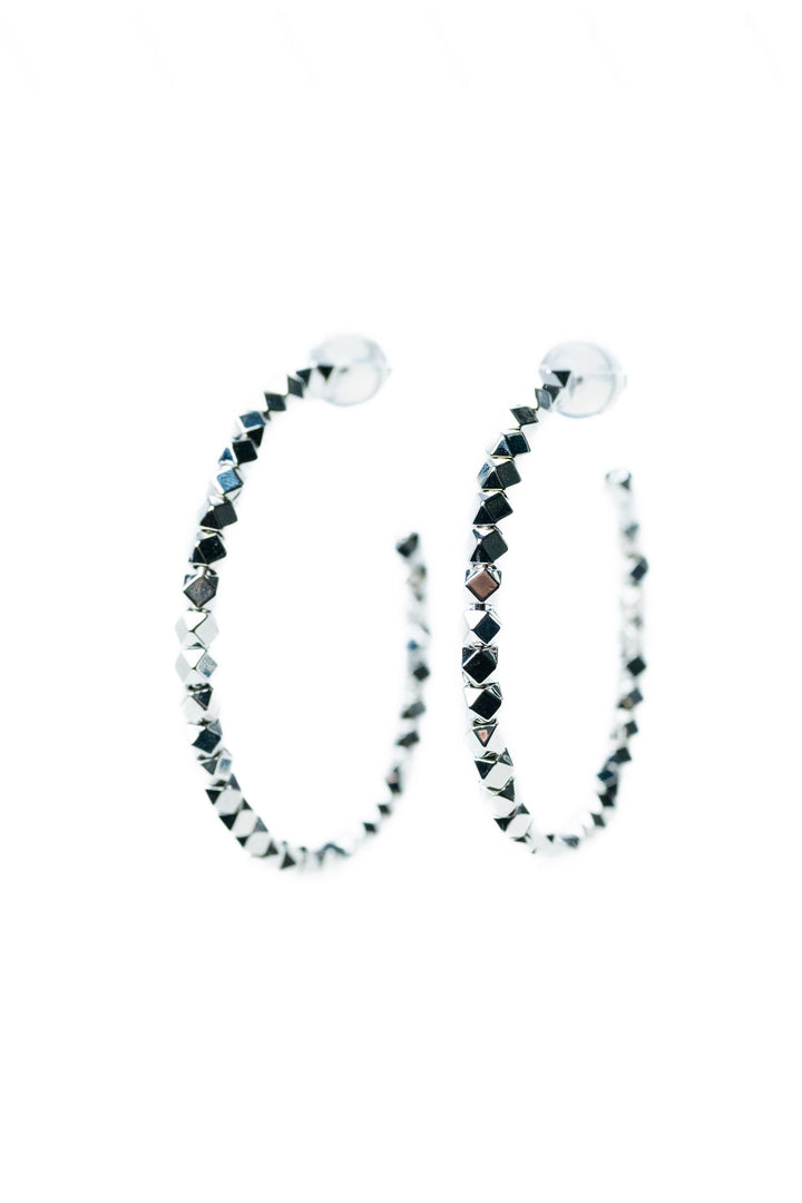 Beautiful Girl Earrings - Silver