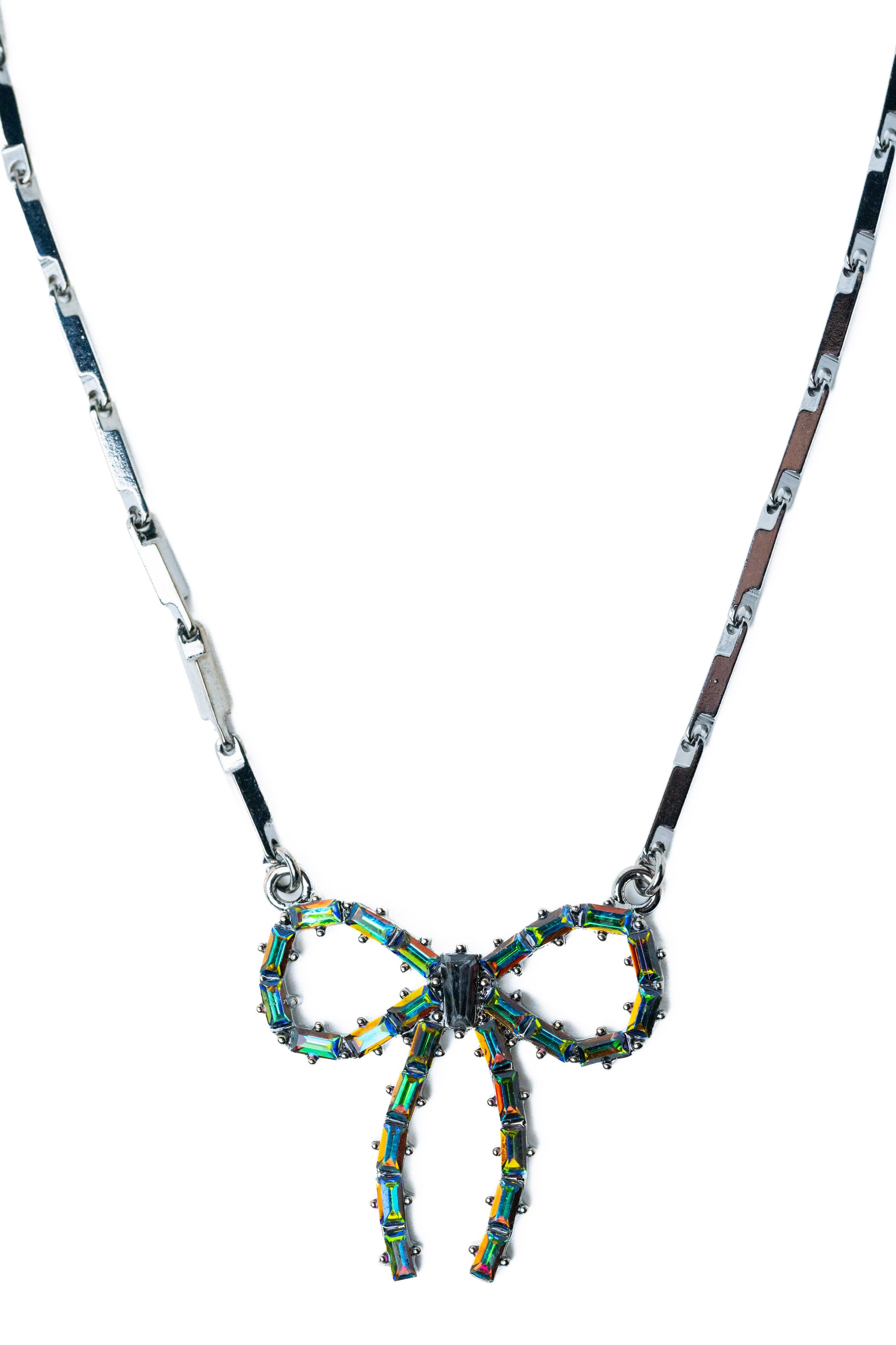 Camille Necklace - Gunmetal Volcano