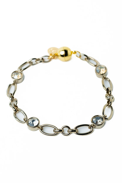 Bailey Bracelet - Metallic Linen