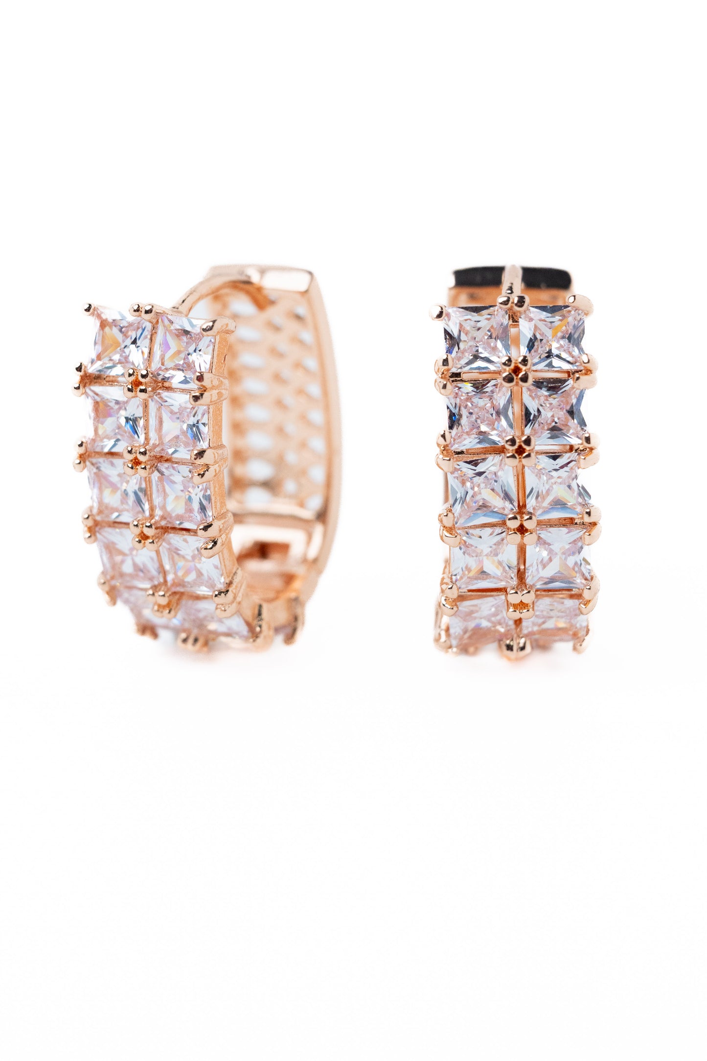 Italian Dream Earrings - Toffee Rose