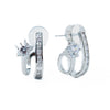 Starlight Sparkle Earrings - Silver