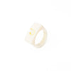Candy Dot Ring - Cream Butter