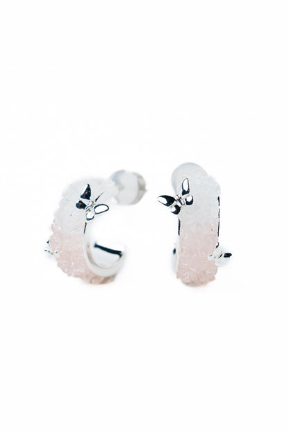 Butterfly Kisses Earrings - Petal