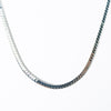 Tali Necklace - Liquid Metallic Pearl White