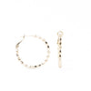 Emmie Sue Earrings - Metallic Linen