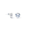 Beverly Earrings - Silver Clear