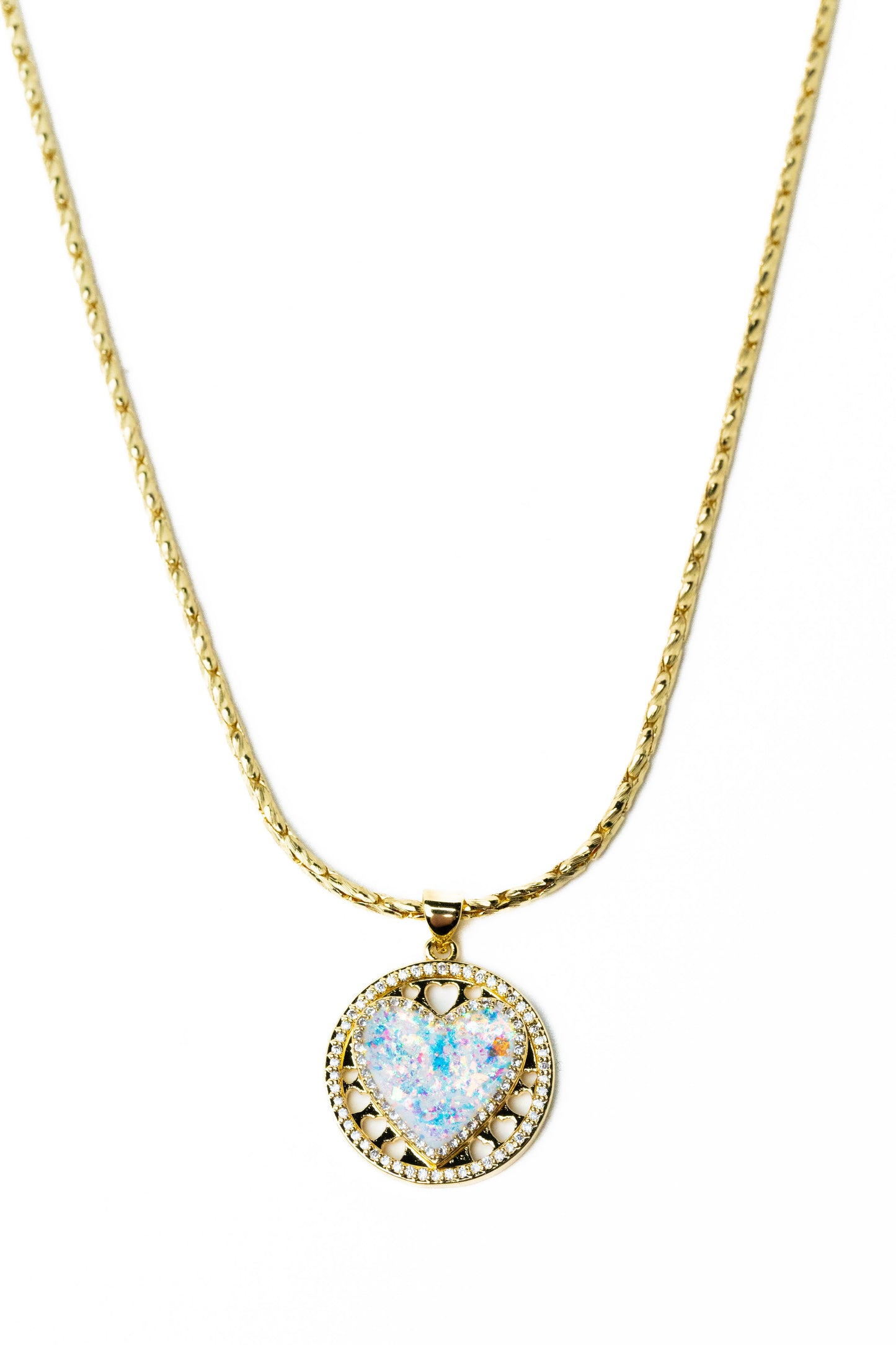 Heart Of Light Necklace - Gold