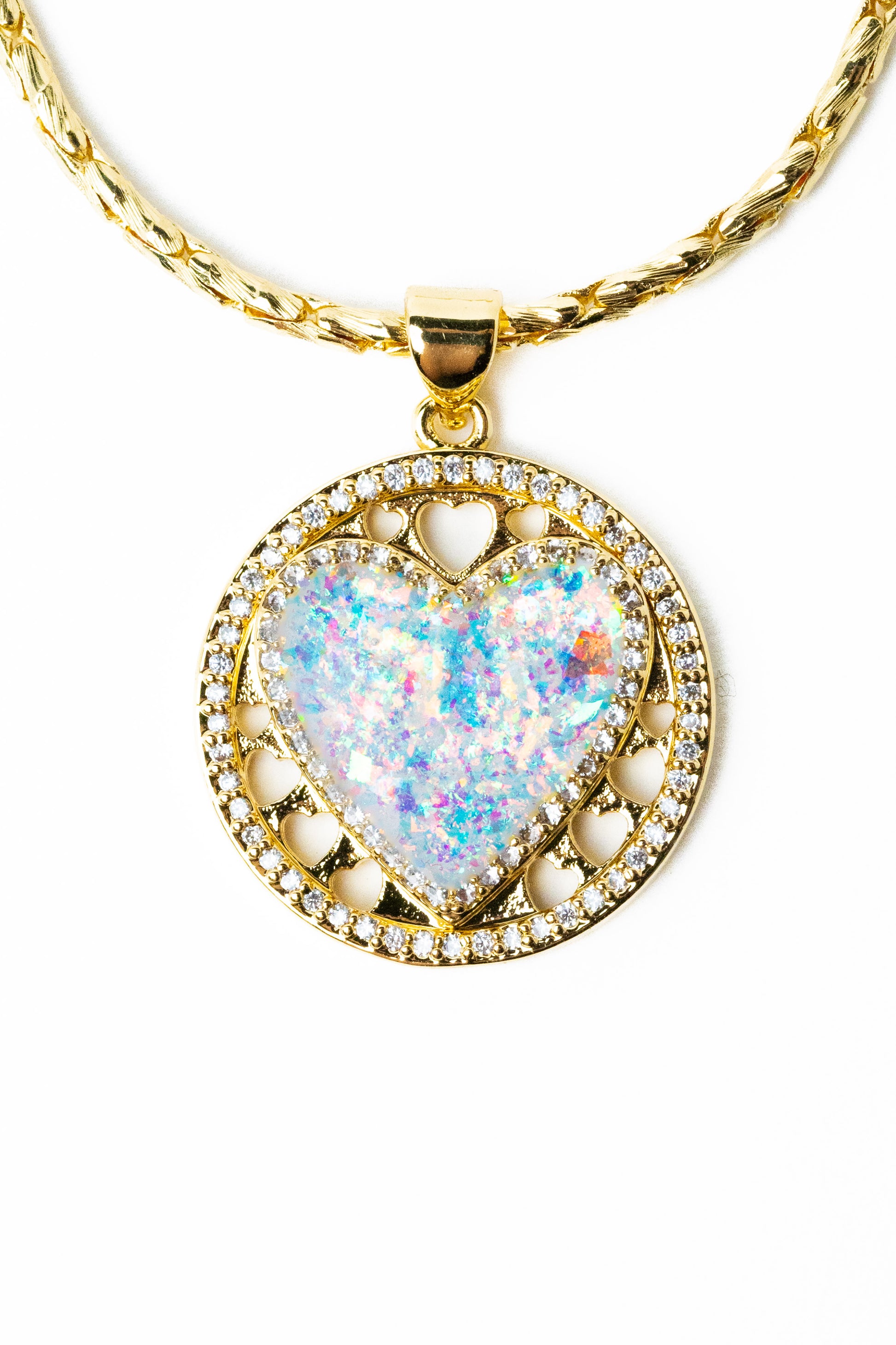 Heart Of Light Necklace - Gold
