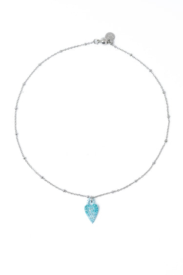 Marianne Necklace - Silver Aqua