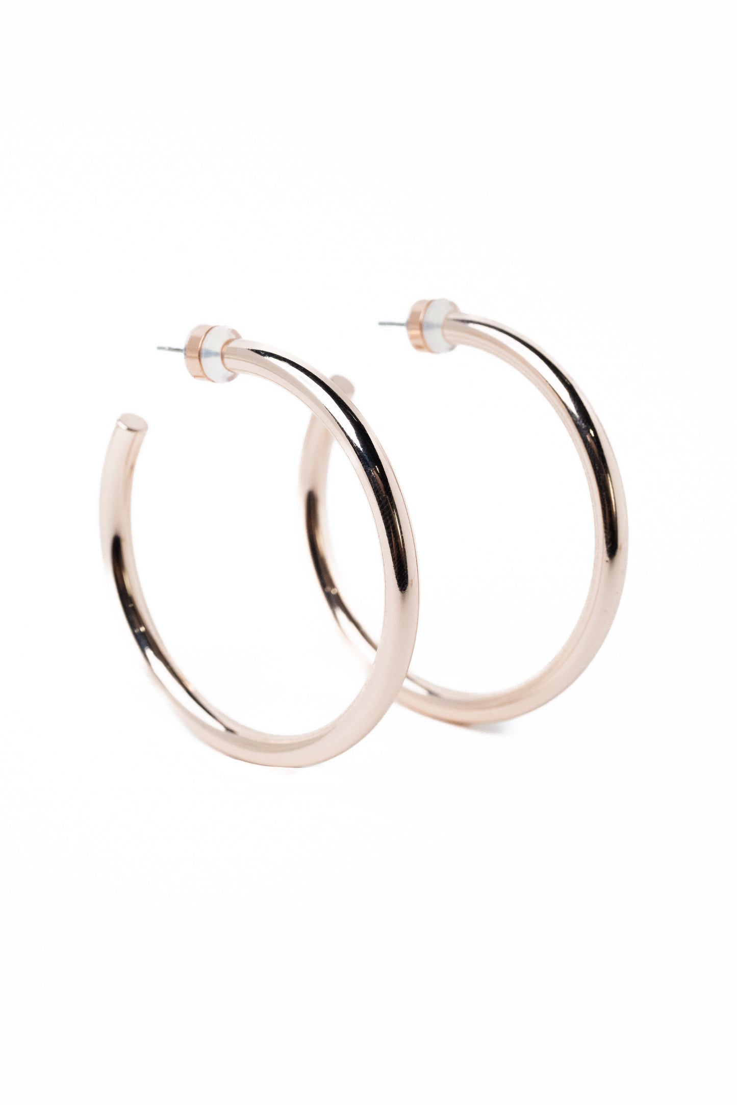 Josefina Earrings Large - Light Rose Gold