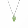 Marianne Necklace - Silver Kiwi