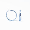 Christine Earrings - Metallic Ice Blue