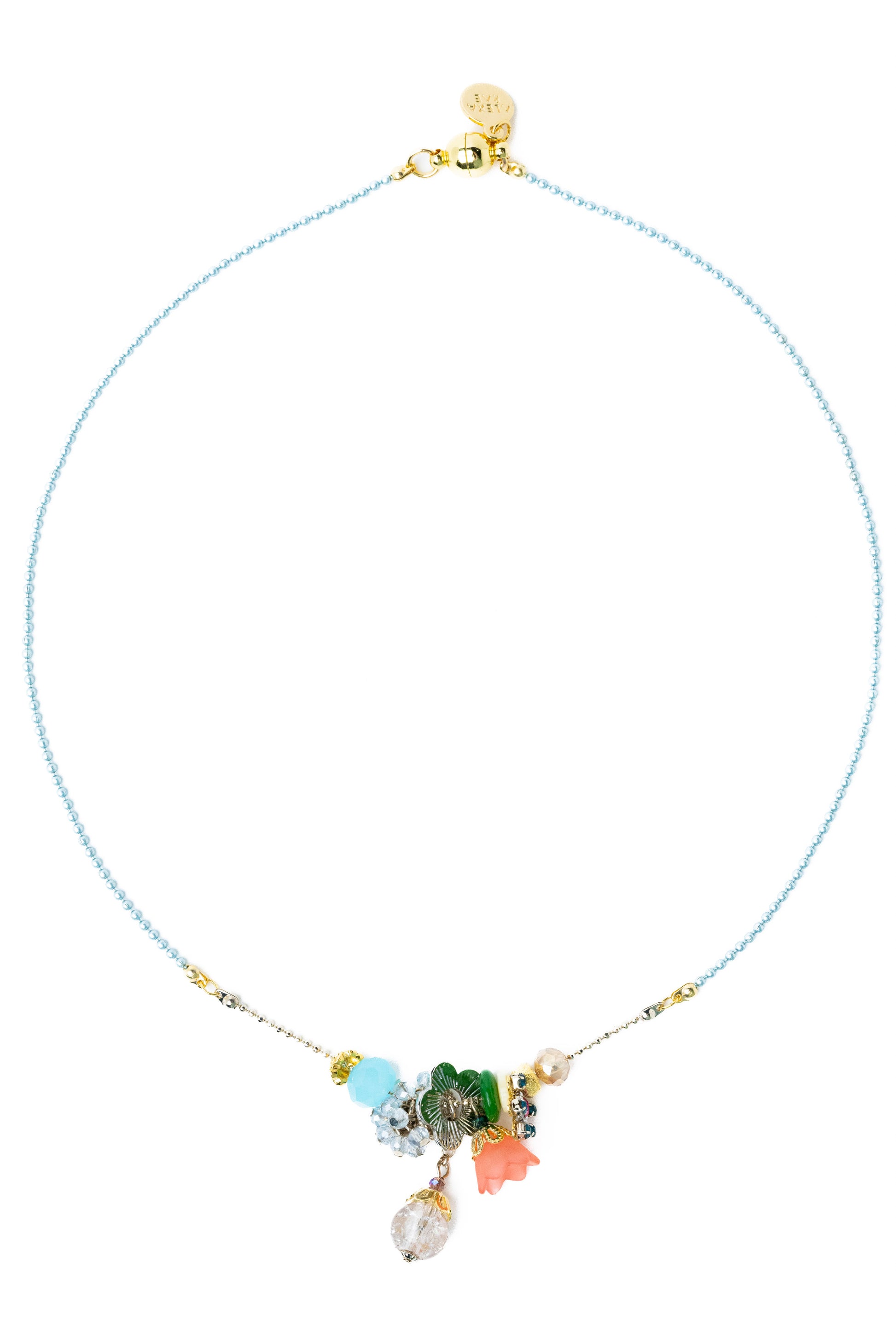 Island Song Necklace - Sky Blue