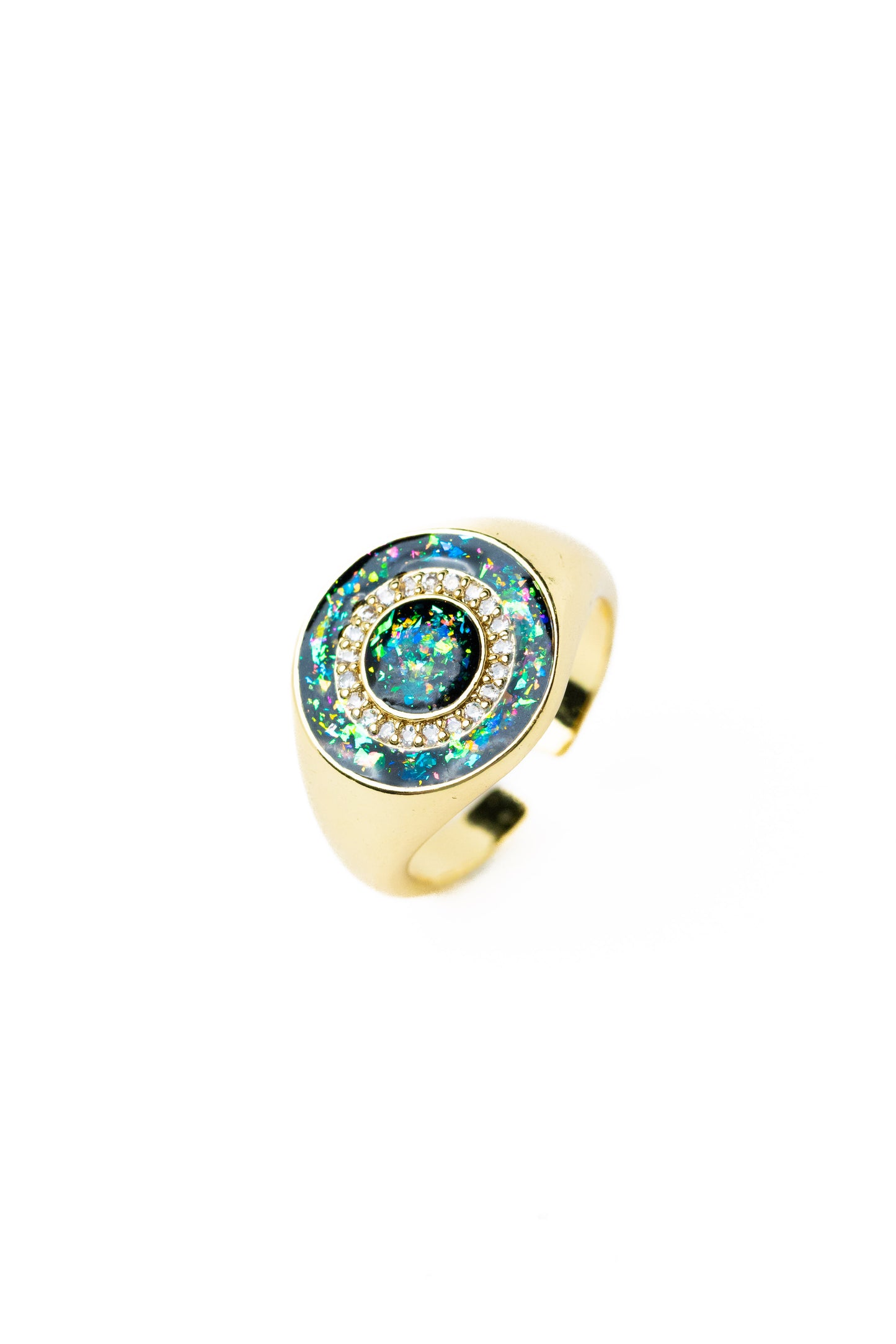 Milky Way Ring - Gold Mystic