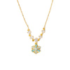 Moonfrost Kiss Necklace - Gold