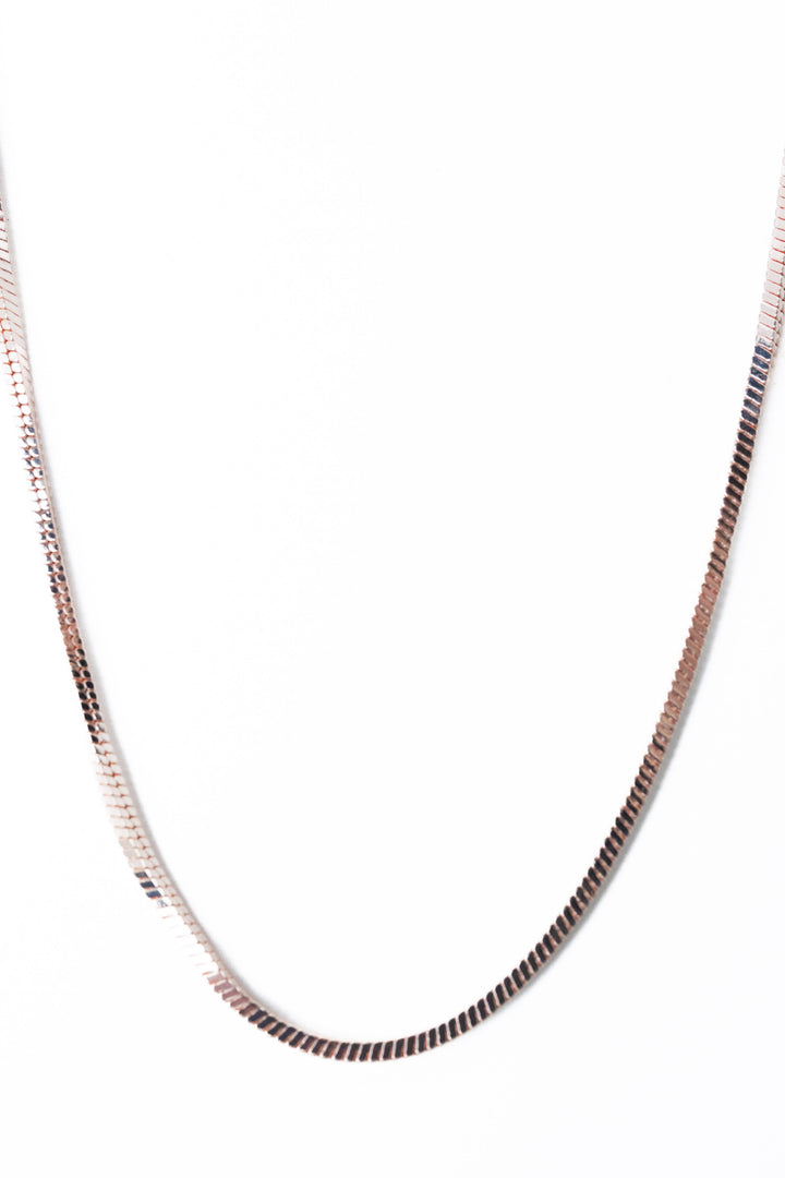 Mini Portia Necklace - Metallic Coconut