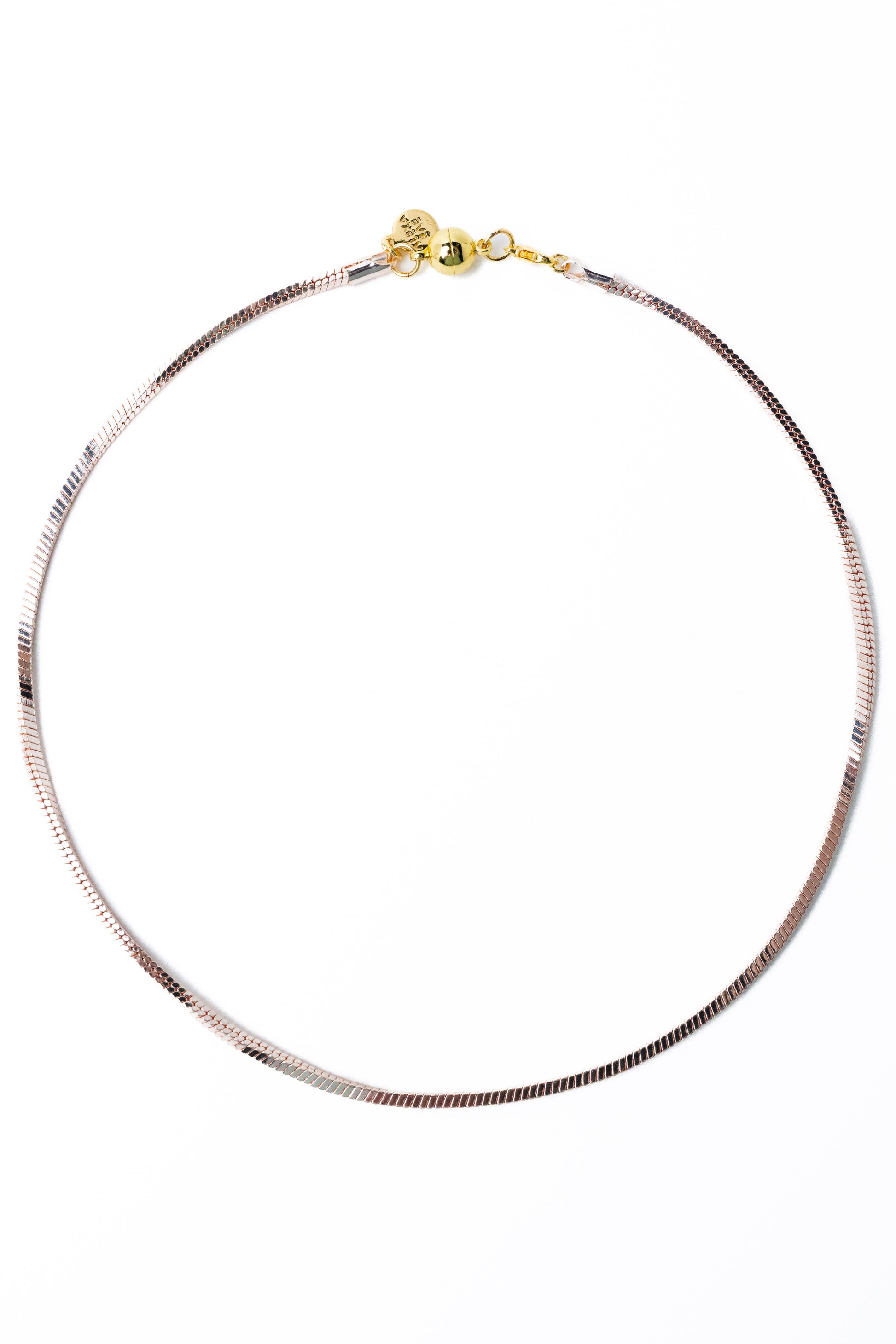 Mini Portia Necklace - Metallic Coconut