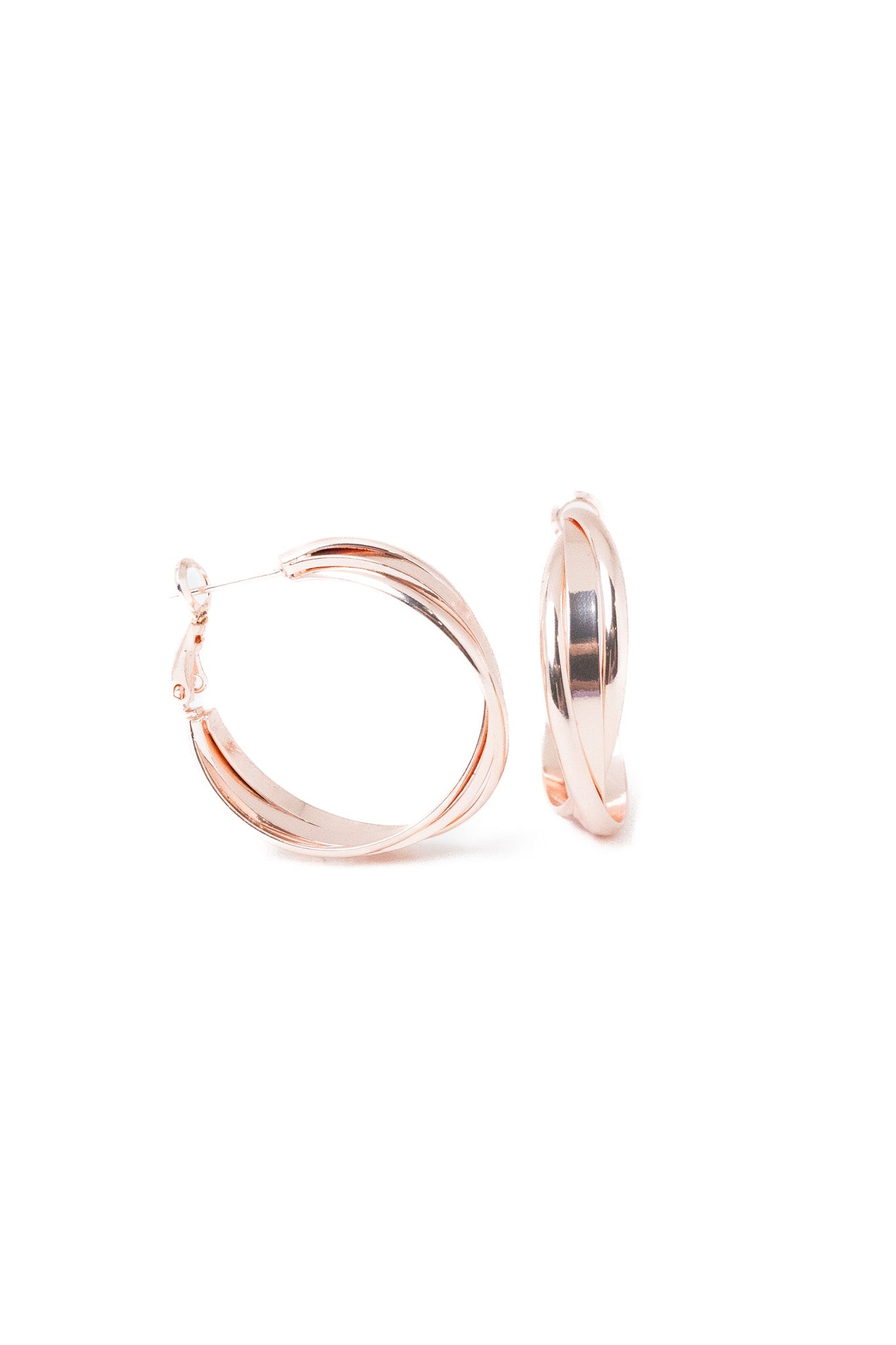 June Earrings - Metallic Coconut