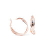 June Earrings - Metallic Coconut