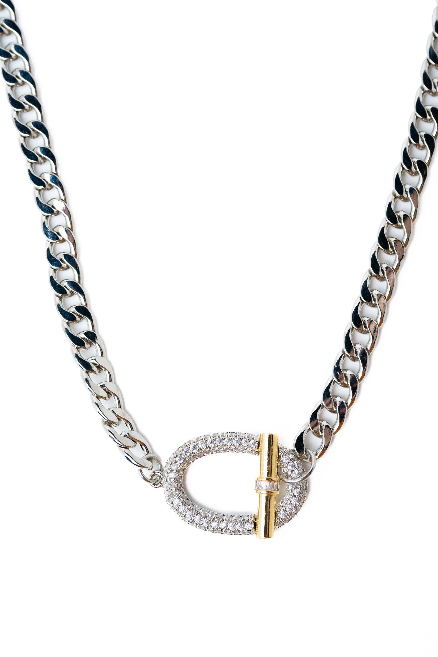 Ginevra Necklace - Silver