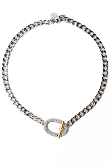 Ginevra Necklace - Silver