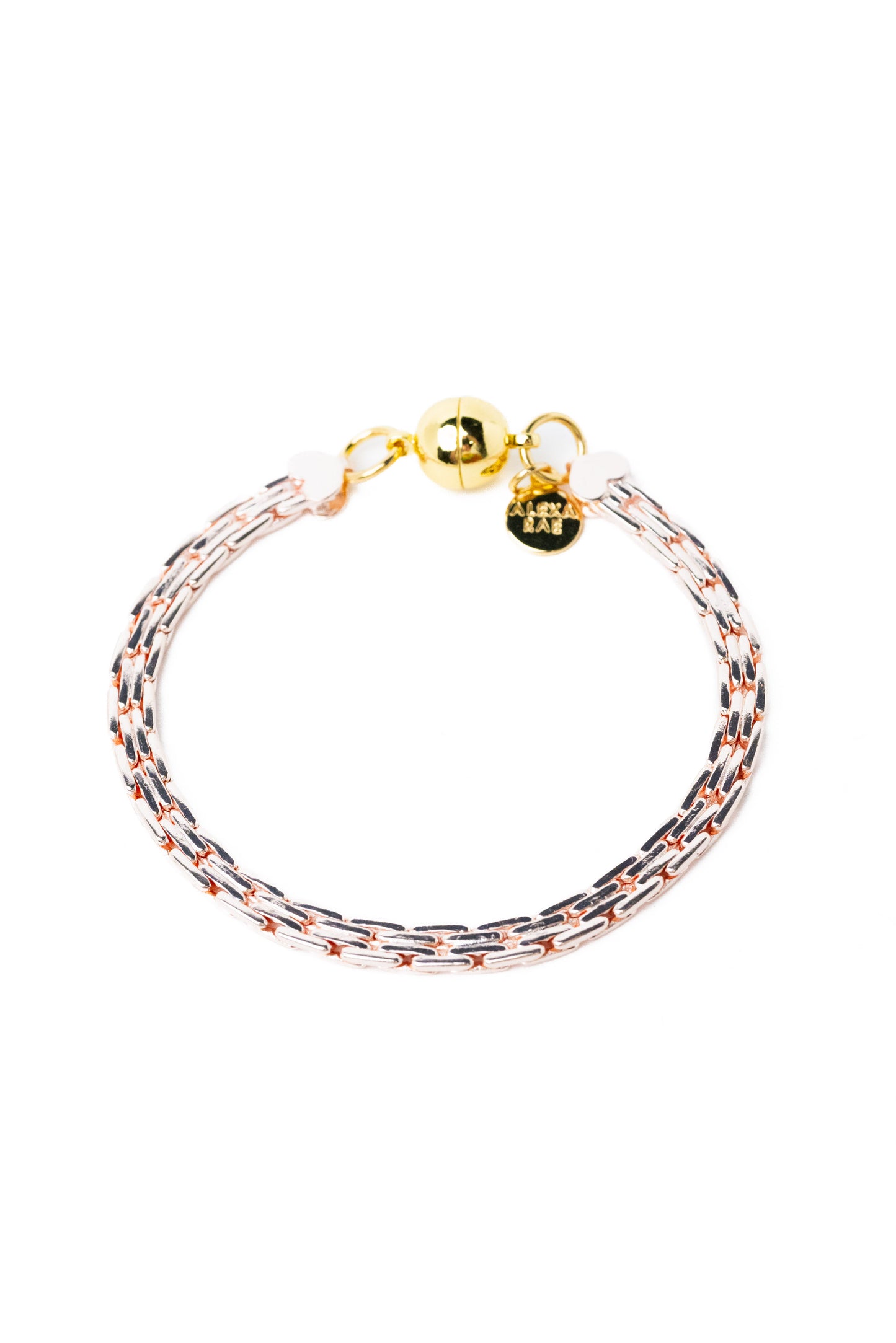 Illusion Of Time Bracelet - Metallic Coconut