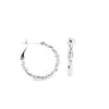Minka Earrings - Liquid Metallic Pearl White