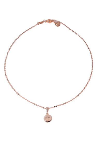 Mini Angels Hour Necklace - Light Rose Gold
