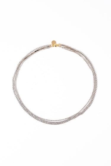 Love Stitch Necklace - Linen