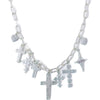 When You Found Me Charm Necklace - Metallic Seaglass