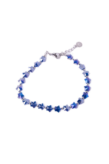 Stars Of Freedom Anklet - Royal Blue