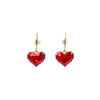 Glow Heart Earrings - Strawberry