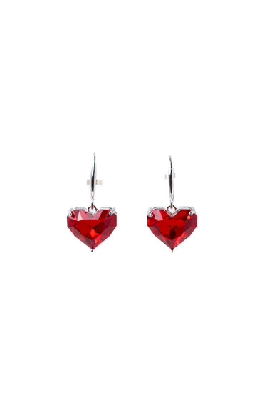 Glow Heart Earrings - Strawberry