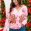 Gingerbread Dream House Cardigan