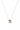 Crystal Glow Square Necklace - Linen Champagne Kiss