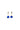 Sky Earrings - Royal Blue
