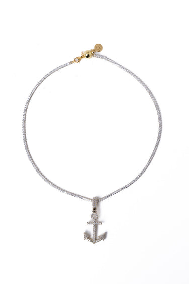 Anchors Aweigh Necklace - Linen