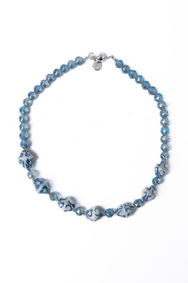 Santorini Necklace - Cobalt