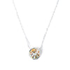 Mini Miami Necklace - Liquid Metallic Pearl White Glow