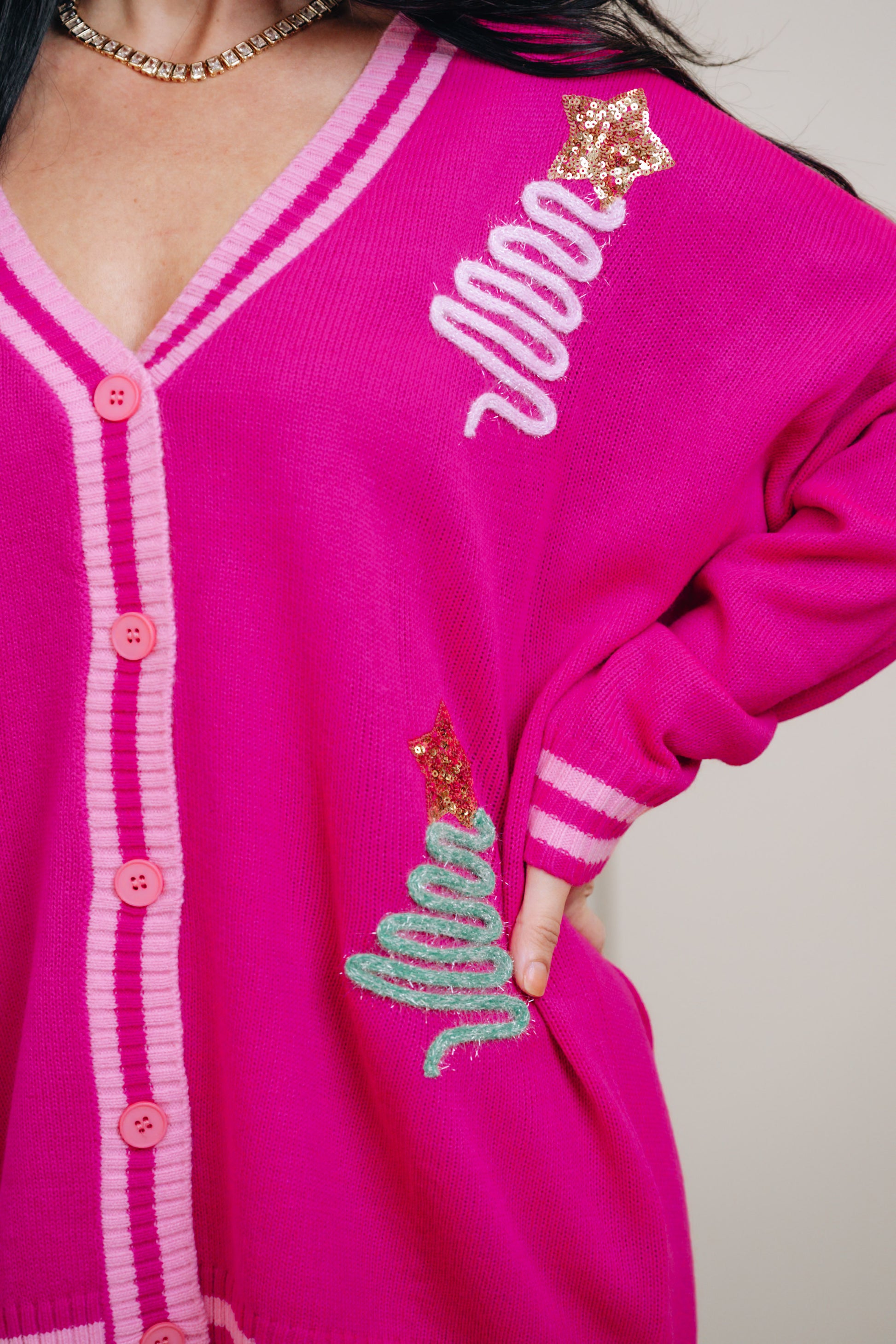 Tinsel Trees Relaxed Cardigan