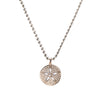 Sand Dollar Necklace - Linen