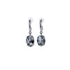 Magic Island Earrings - Gunmetal