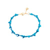 Love Me Anklet - Metallic Mermaid Blue