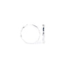 Lani Earrings - Liquid Metallic Pearl White