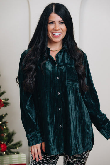 True Love Button Down Top - 2 Colors!