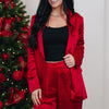 Keeping It Brief Satin Blazer - 3 Colors!