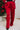 Keeping It Brief Satin Pants - Red