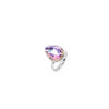 Come Away With Me Ring - Silver Lilac Kiss